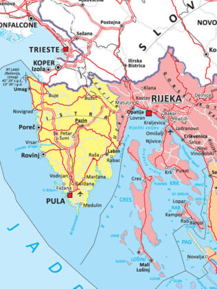 Rijeka Istra regija pgz Istrijani Kvarner PGZ