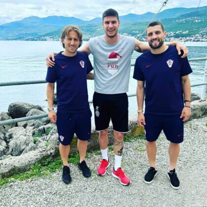 Luka Modrić (Real Madrid) i Mateo Kovačić (Chelsea) Costabellla Rijeka 2023