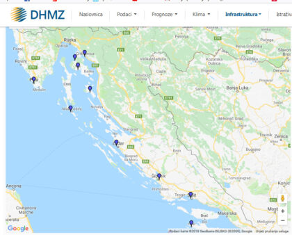 Rijeka Lokalpatrioti Rijeka plutace za mjerenje temp 2018