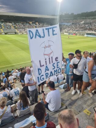 Rijeka – B36 Torshavn 17.7.2023. Lille tranfermarkt Europa play off Lokalpatrioti Rijeka