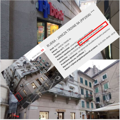 Rijeka Država 4 godine pokušava prazan poslovni prostor ex knjižare Ribook, iznajmit u centru Starog grada
