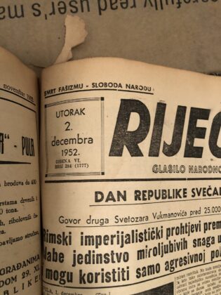 arhiva Riječkog lista Novi list 1952 (1)