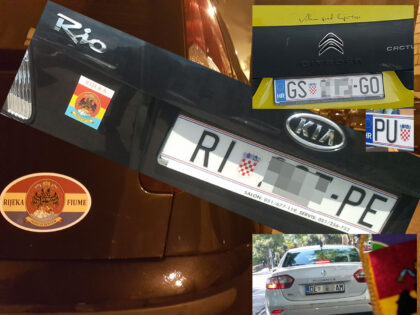 RI registarske oznake za vozila, koji gradovi i općine ih imaju te koje su tablice u našem širem okruženju ! GS DE PU