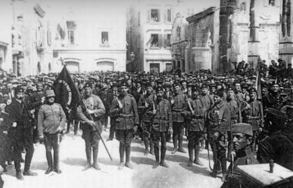 Četnici u Splitu za kralja i otažbinu Dalmacija Srbi