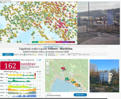 Viškovo Marišćina najzagađenij zrak u Europi 11.11.2024.