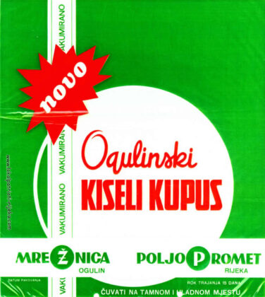 Ogulinski kiseli kupus autohtona sorta registrirana i zaštićena na zajedničkom EU tržištu