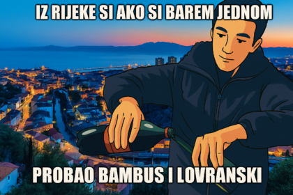 Bambus i Lovranski piće Rijeke i Kvarnera