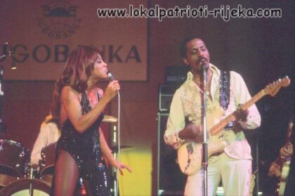 Ike & Tina Turner 1975 Rijeka Jugoslavija