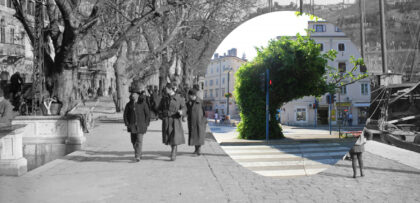 Sjećate se stare male platane na Fiumari