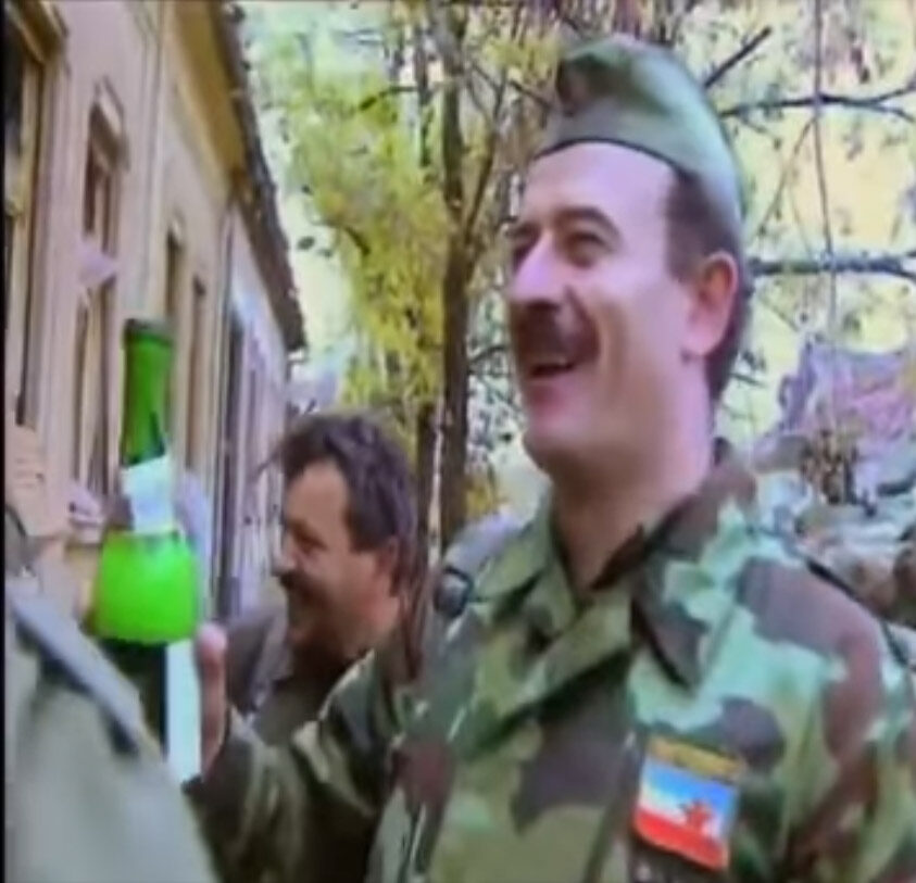 1991 Veselin Šljivančanin JNA zločinac pokolj Ovčara Srmt fašizmu (1)