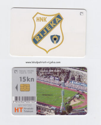 2003 Stadion HNK Rijeka telefonska kartica Hrvatski telekom