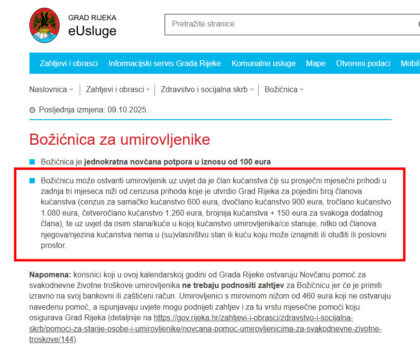 Božićnica u Rijeci selekcija umjesto solidarnosti