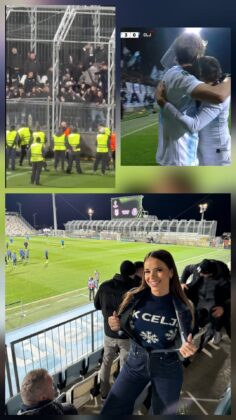 Navijači Celja divljali u rujevičkom kavezu, poslije poraza od Rijeka Celje 3 0 (VIDEO)