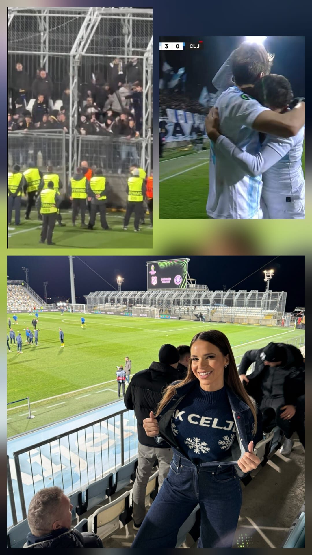 Navijači Celja divljali u rujevičkom kavezu, poslije poraza od Rijeka Celje 3 0 (VIDEO)