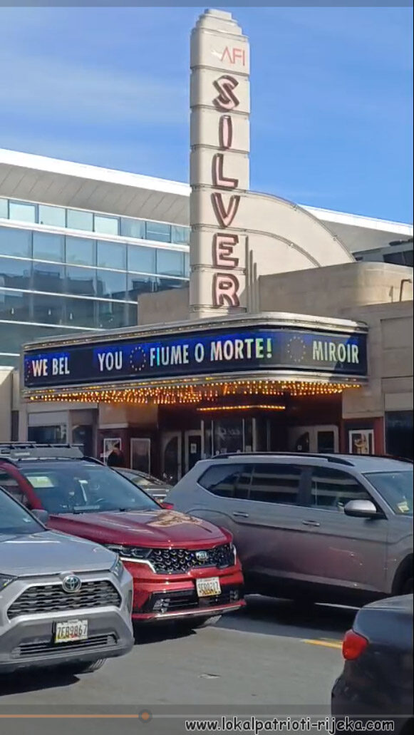 Riječki dokumentarac Fiume o morte u američkim kinodvoranama u centru Silver Springa (VIDEO)