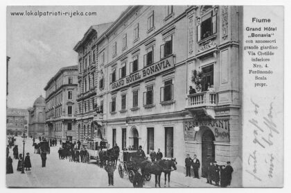 Zgrada Hotela Bonavia Izgrađen 1885.godine Hotel Bonavia je najstariji riječki hotel na desnoj strani Rječine