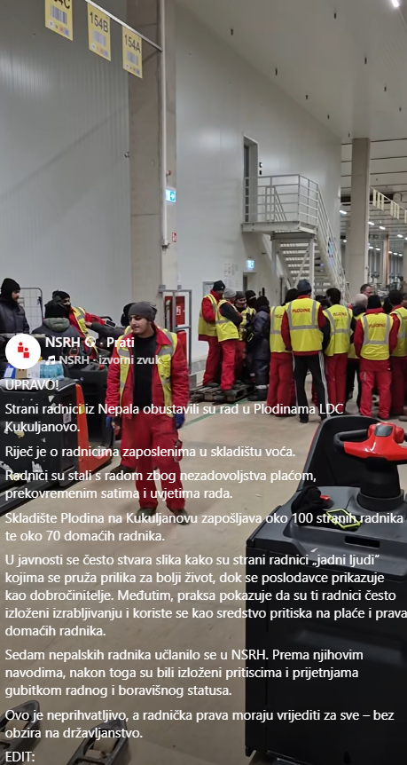 NSRH Rijeka Nepalci Plodine