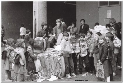 OŠ Josip Brusic akcija prikupljanja starog papira