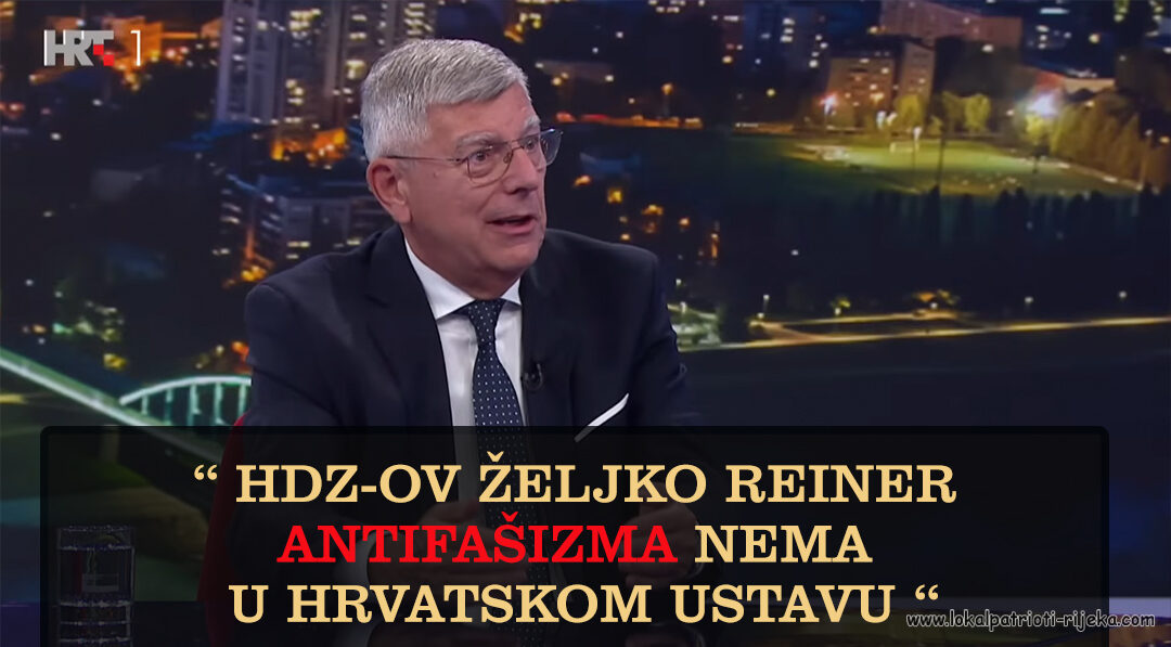 Željko Reiner HDZ Antifašizma nema u Hrvatskom ustavu 10.11.2025. Otvoreno (2)