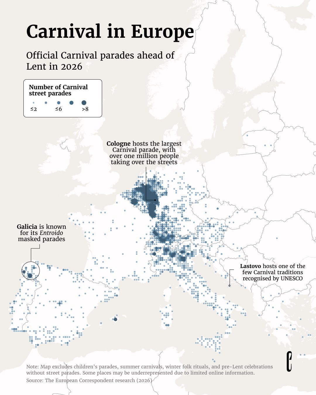 Canival Parade Europa 2026