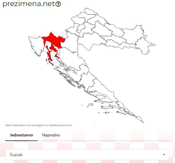 Šupak Rijeka Grobnik Pašac Znate li gdje u Hrvatskoj ima najviše Šupaka