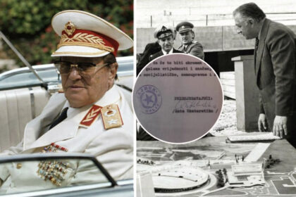 1980 Ante Skataretika predsjednik Hajduka stadion Poljud TITO