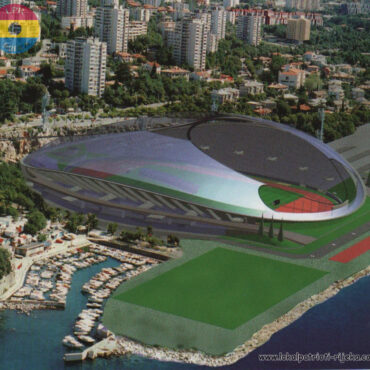 Boris Magas idejeno rjesenje 90-tih za Rijeku stadion 30 000 mjesta Kantrida