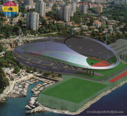Boris Magas idejeno rjesenje 90-tih za Rijeku stadion 30 000 mjesta Kantrida