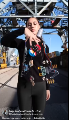 Nail art by Sanja Končarević Jurča Rijeka emocija i identitet trobojnica