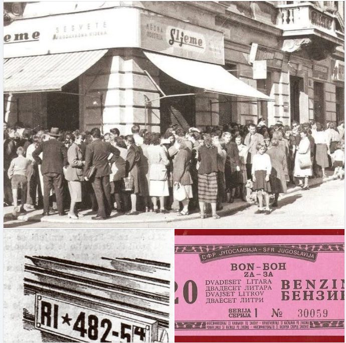 Inflacija, redovi za hranu, bonovi i redukcije Jugoslavija 80-ih
