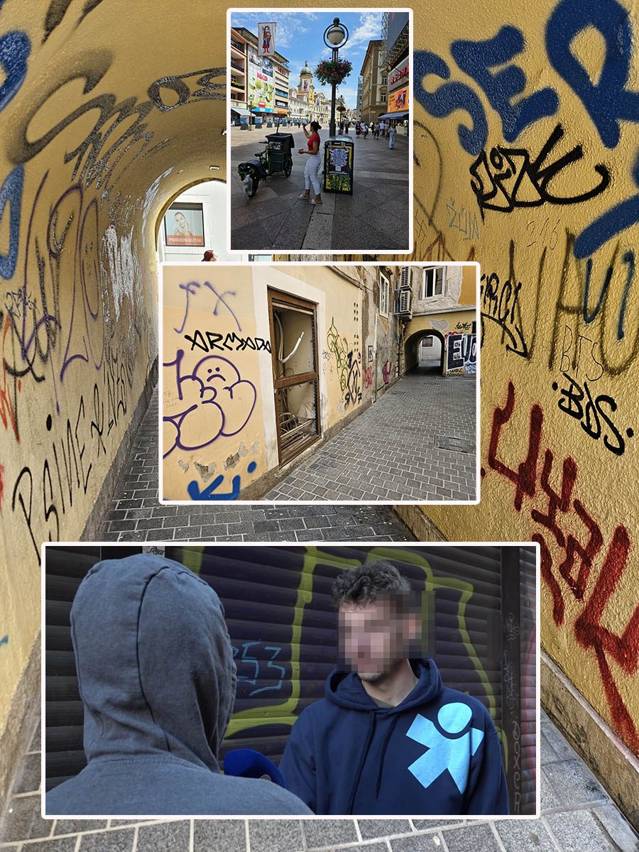 Gradska ura godinama pod teškim udarom vandalizma grafiti se gomilaju, urin zaudara