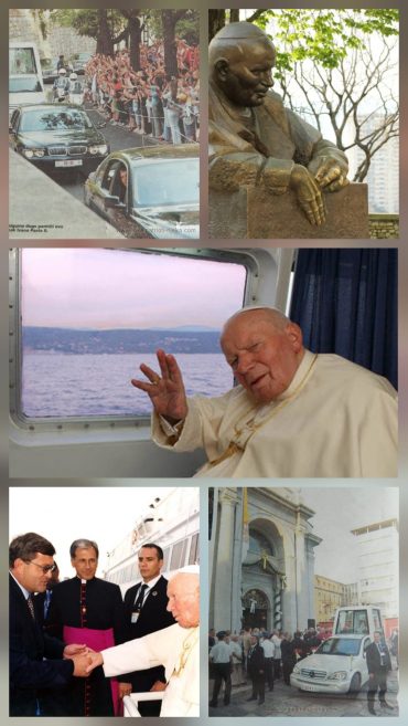 Ivan Pavao II (Wojtila Karol Jozef) u Rijeci 2003. Hrvatska