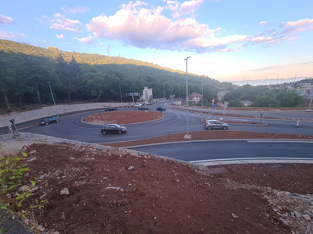 Novi rotor čvor Škurnje 9.7.2025.
