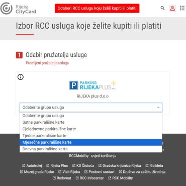 Parking Rijeka Stanarsku povlaštenu parkirnu kartu sada možete kupiti online i za više mjeseci
